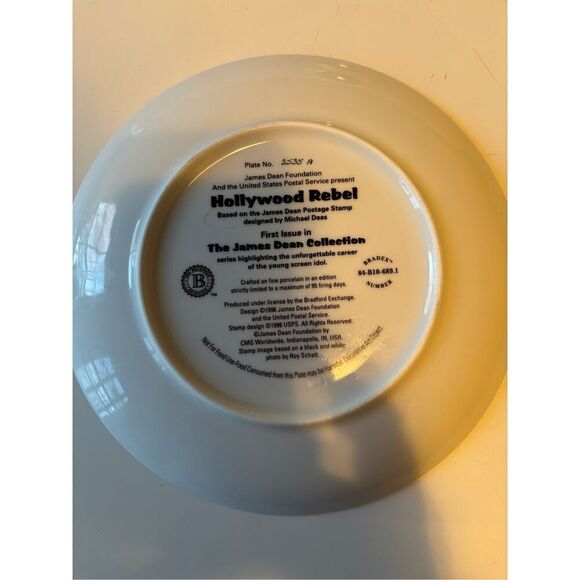 James Dean USPS Stamp Collection Commemorative Plate - Picture 3 of 5